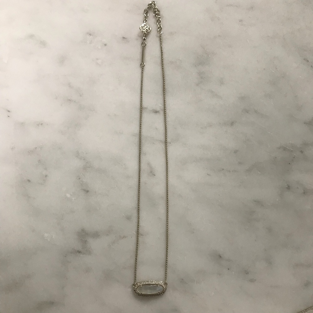 Kendra Scott Annika Necklace in Ivory MoP